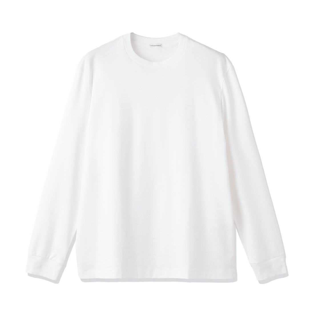 GIZA45 Long Sleeve Dress T-shirt Color: White