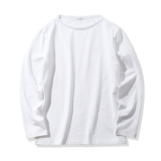 Hybrid Cotton Basque Shirt Color: White