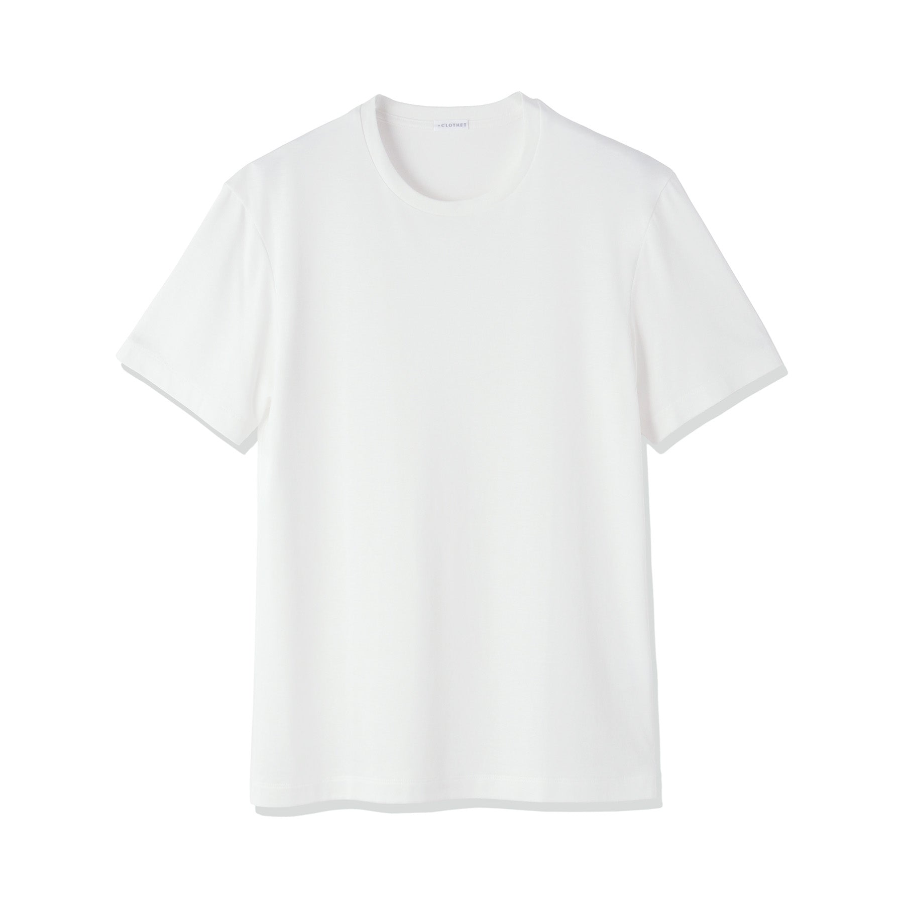 【THE LIMITED EDITION】Lyocell&Cotton Tailored T-shirt Color: Off White