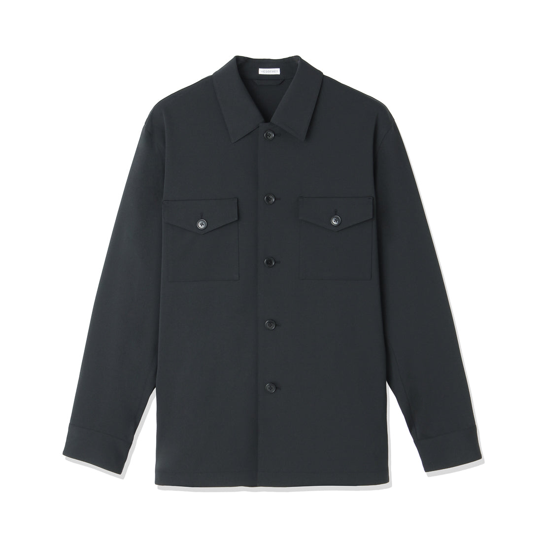 Matte Twist Fatigue Shirt Color: Black