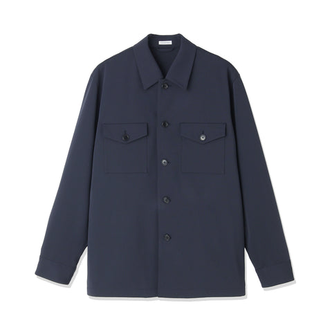 Matte Twist Fatigue Shirt Color: Navy