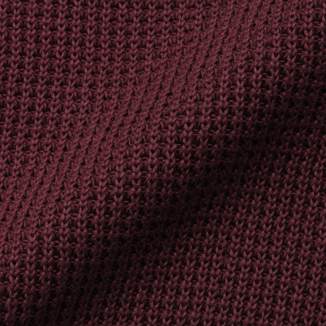 Middle Gauge Crew Neck Knit Color: Bordeaux