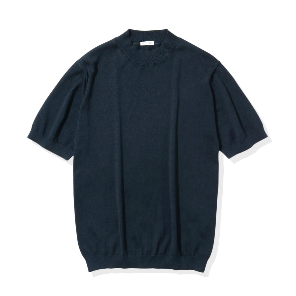 スビンプラチナム モックネックニットTシャツ | ＋CLOTHET ONLINE
