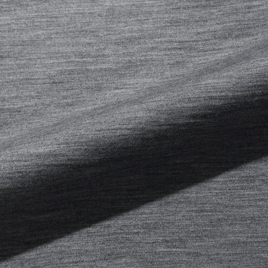 【Renewal】Wool Tailored Long Sleeve T-shirt Color: Gray