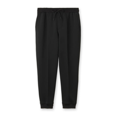 Triacetate Scuba Jersey Jogger Pants Color: Black