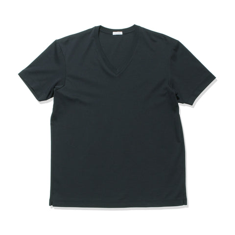 【カスタムオーダー】Tailored Vneck T-shirt: Navy