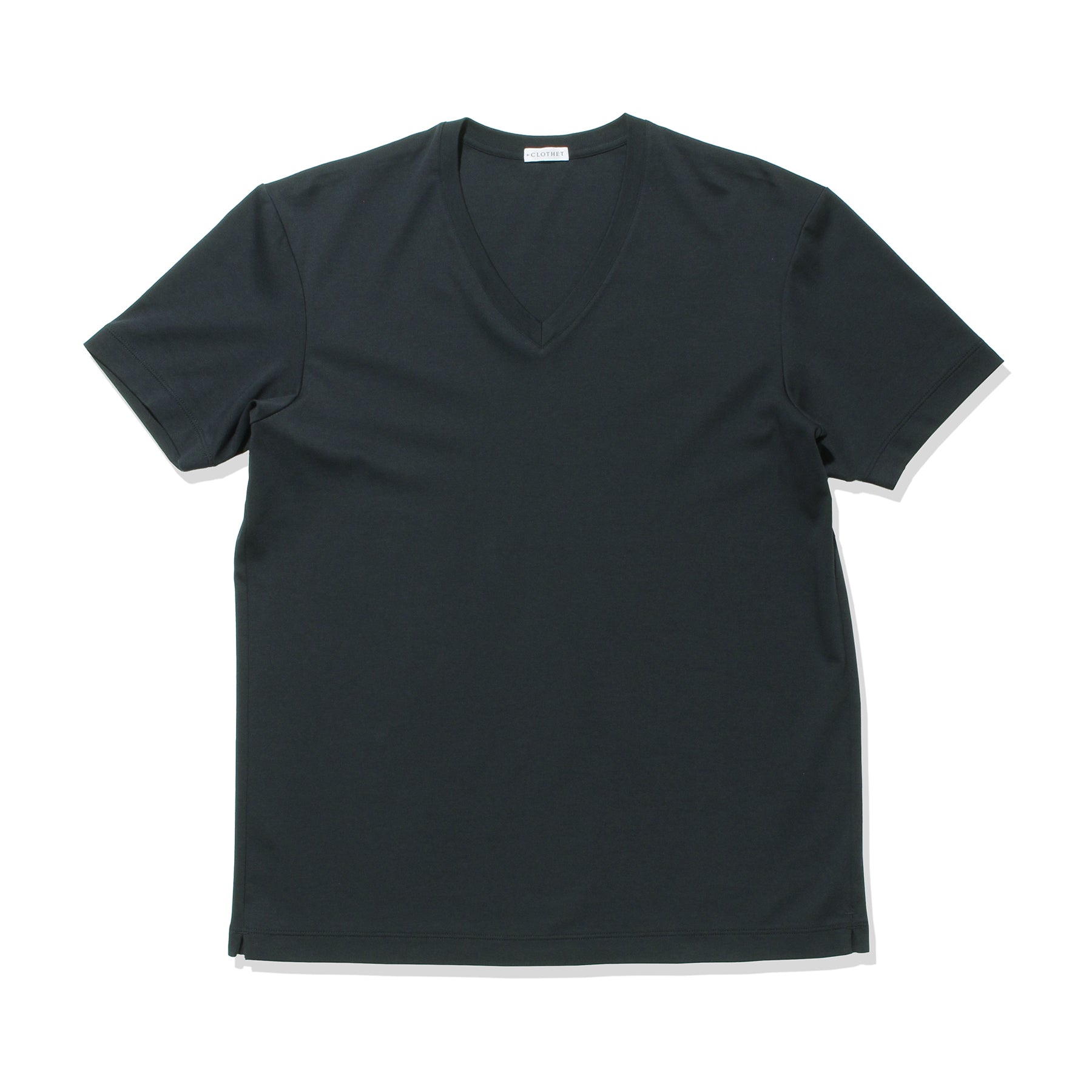 【カスタムオーダー】Tailored Vneck T-shirt: Navy