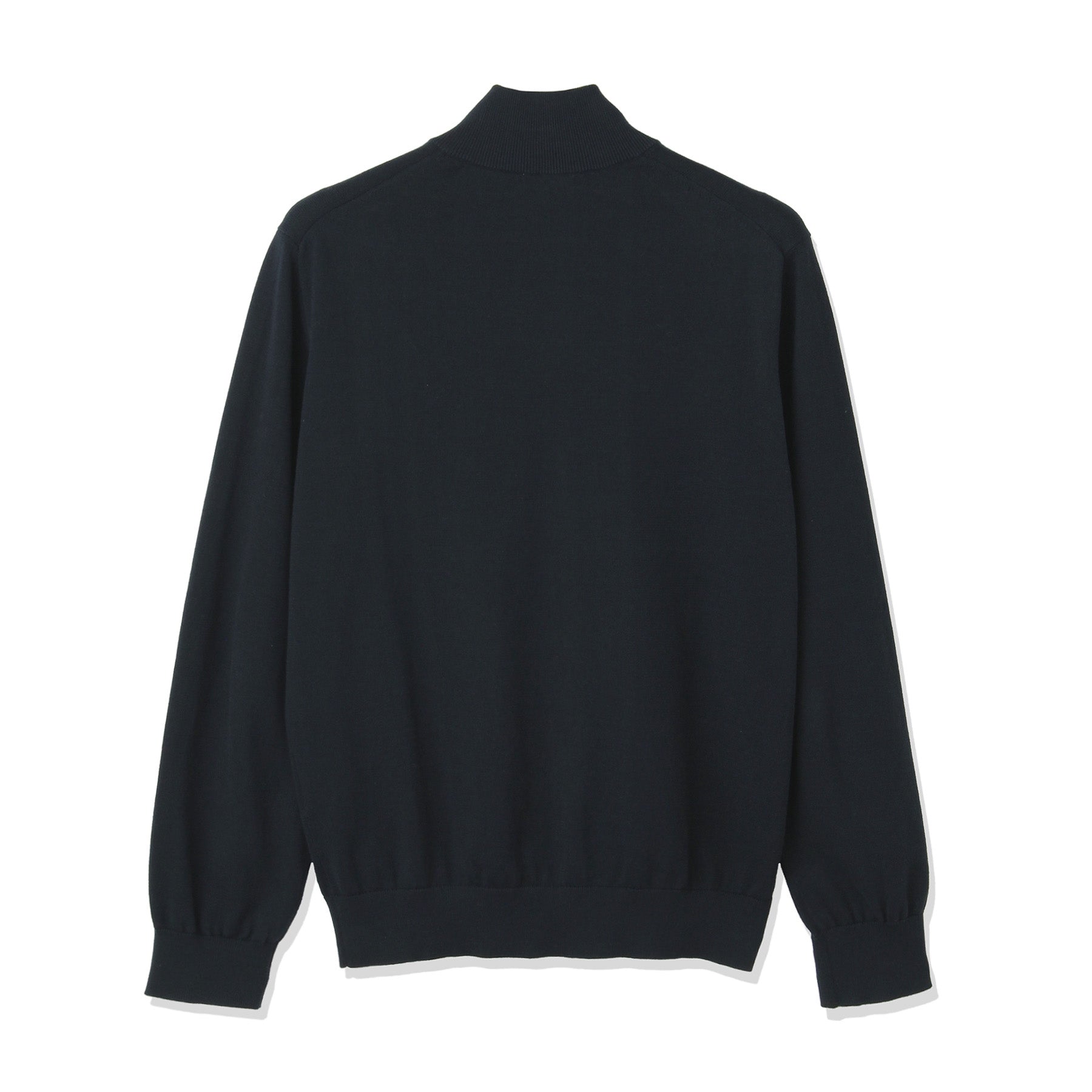 SUVIN PLATINUM Zip Up Knit Color: Navy