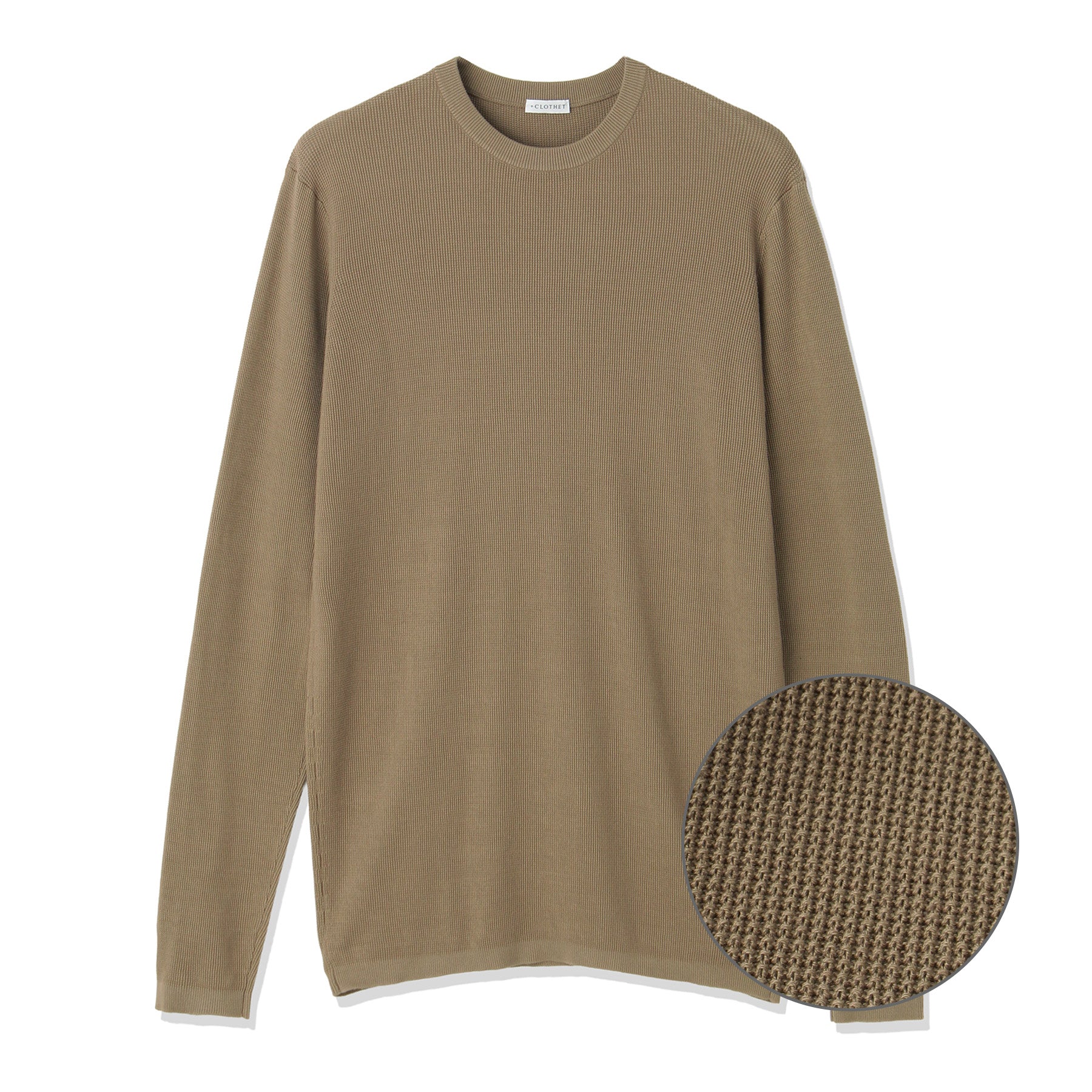 Mini Thermal Knit Color: Mocha