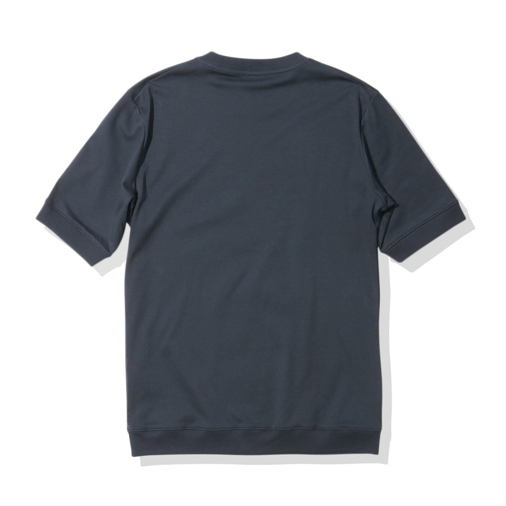 Ribbed Hem Tailored T-shirt | ＋CLOTHET ONLINE