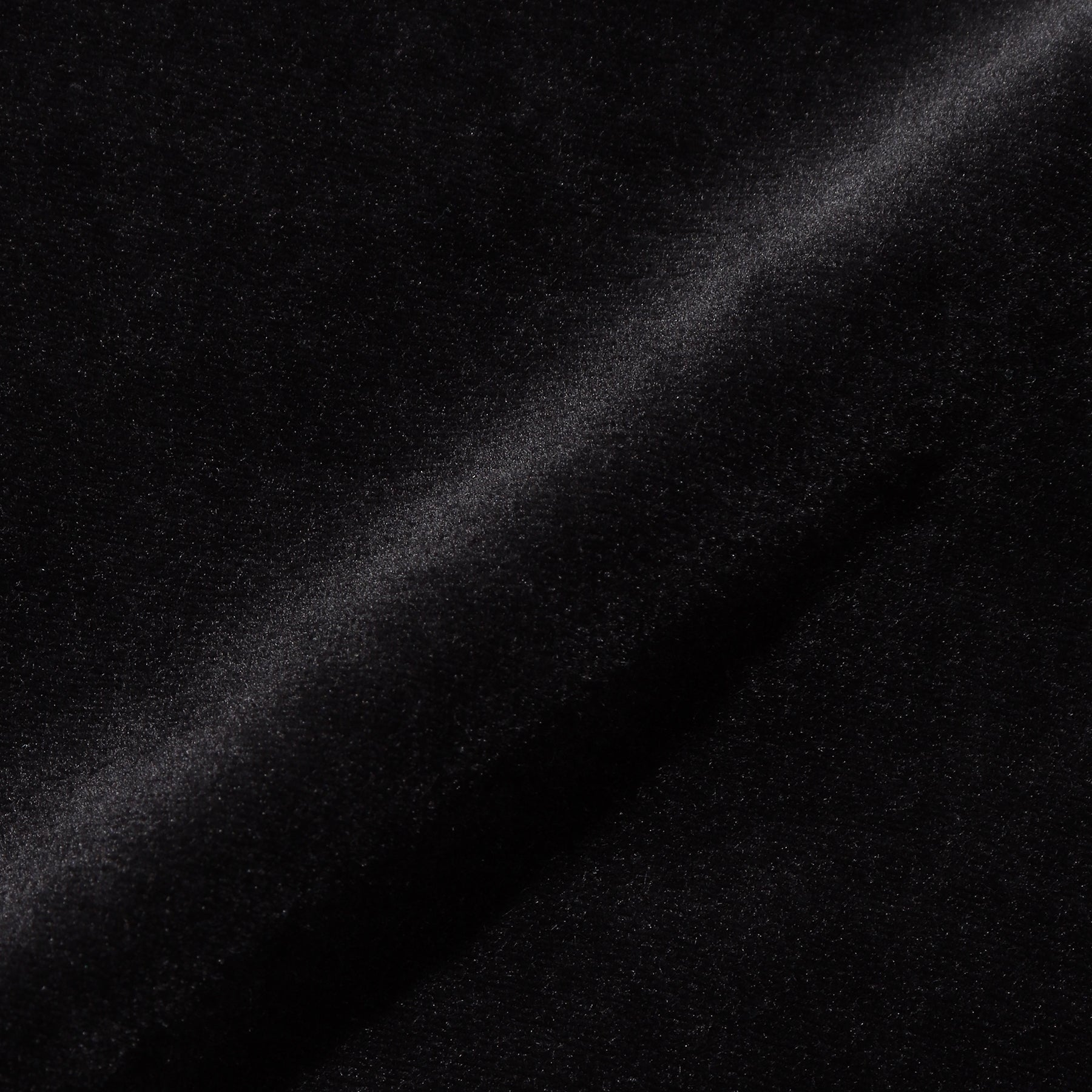 スビンプラチナムベロアジョガーパンツブラックの生地画像