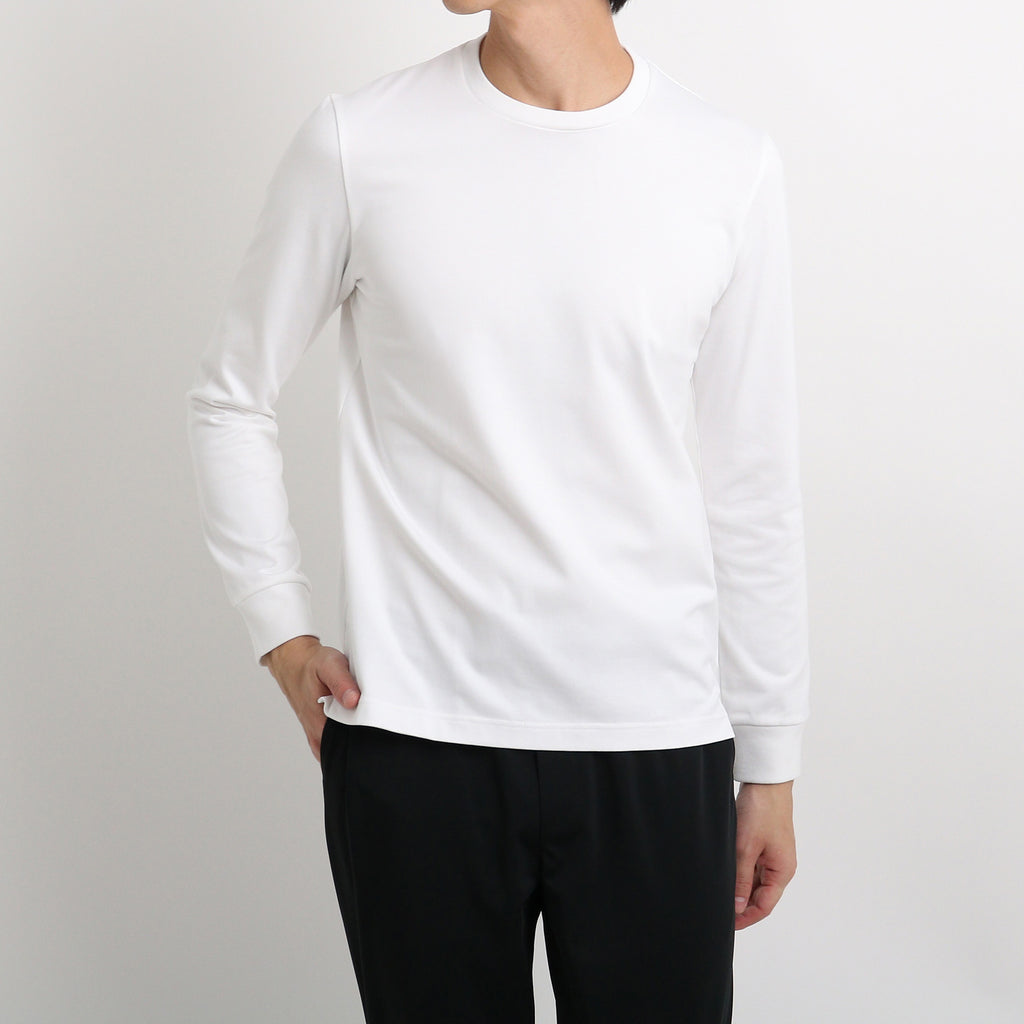 Hybrid Cotton Tailored Long Sleeve T-shirt