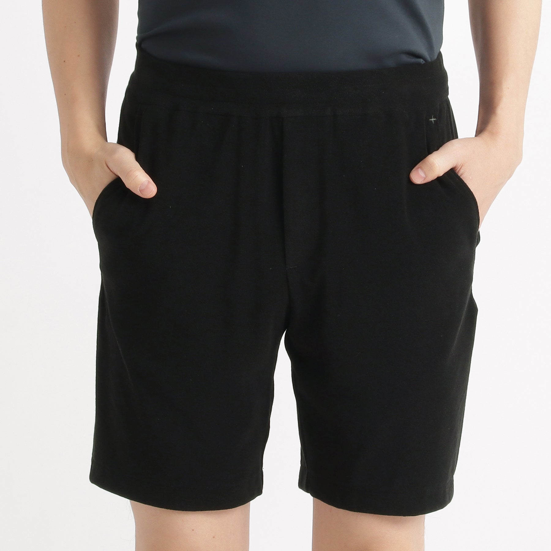 Micro Pile Comfort Short Pants Color: Black