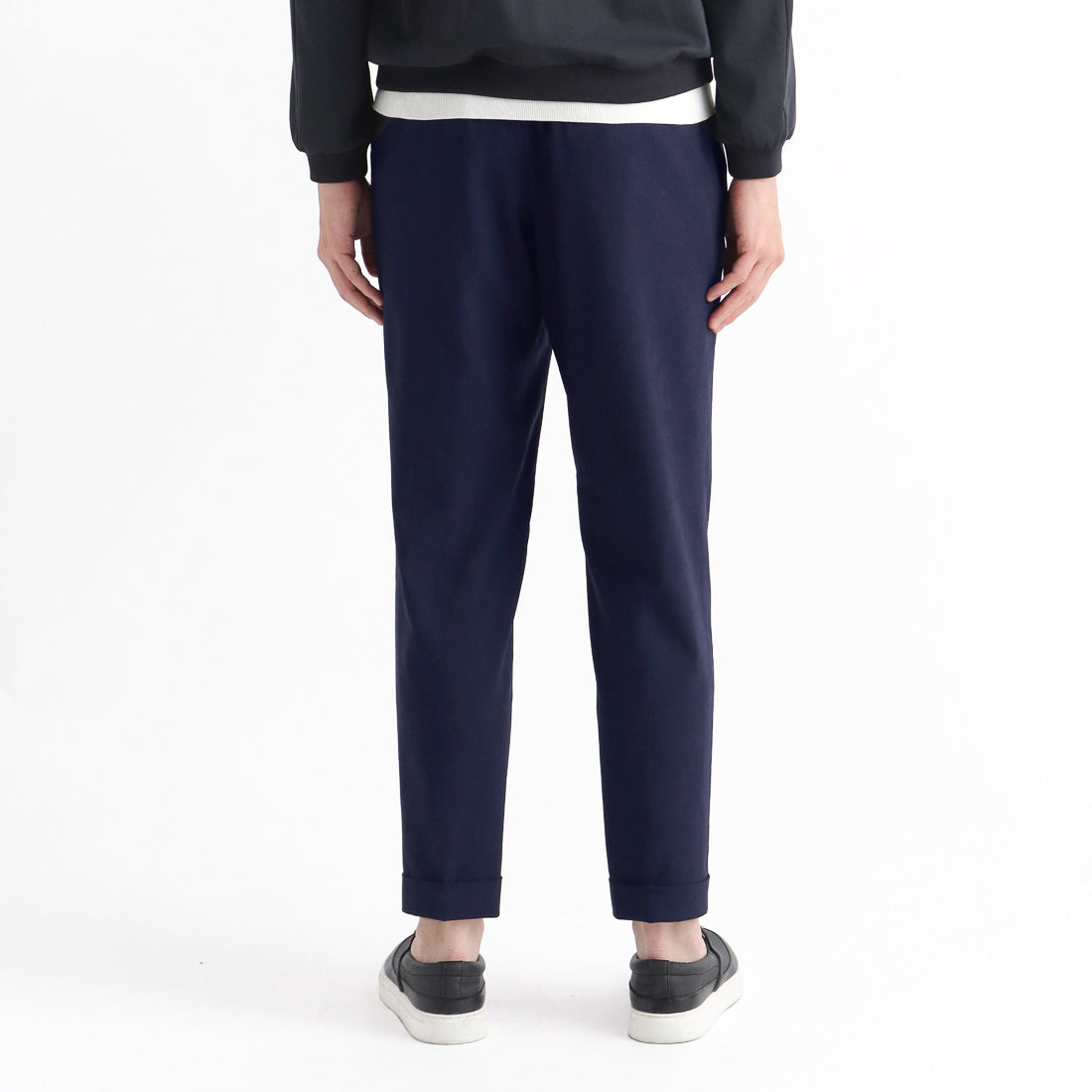 Tropical Easy Trousers Color: Deep Blue