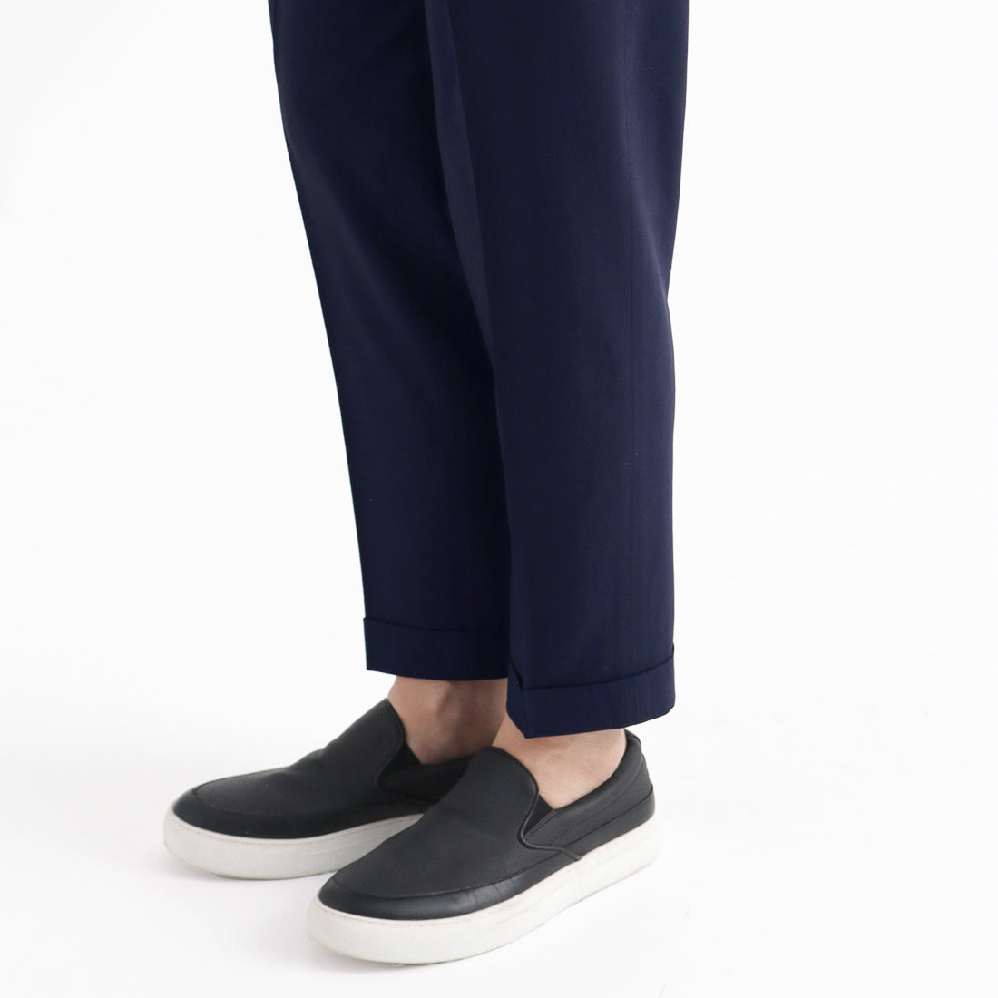 Tropical Easy Trousers Color: Deep Blue
