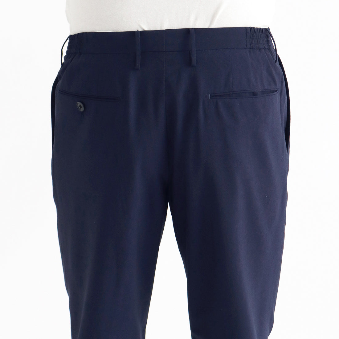Tropical Easy Trousers Color: Deep Blue