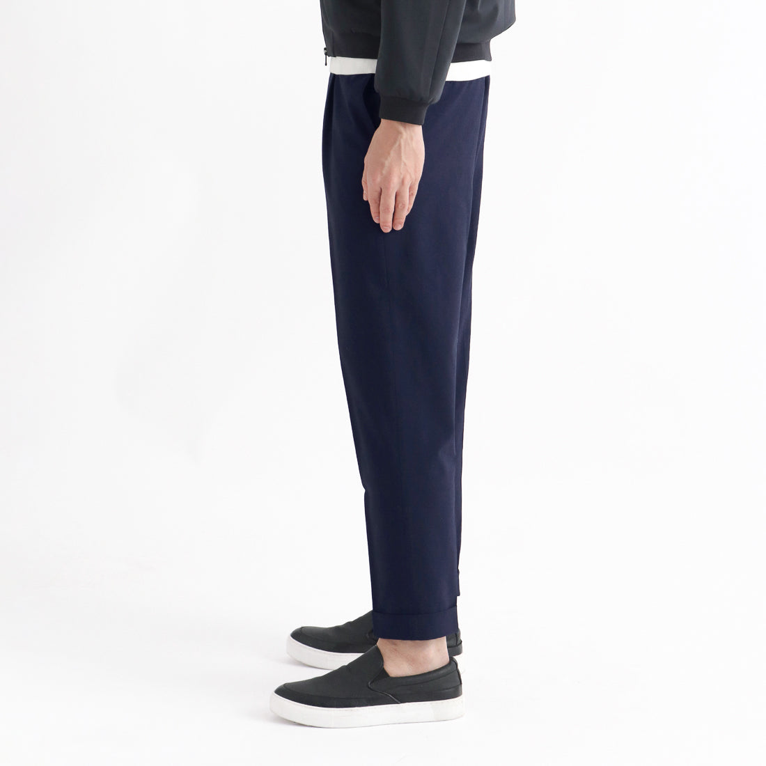 Tropical Easy Trousers Color: Deep Blue