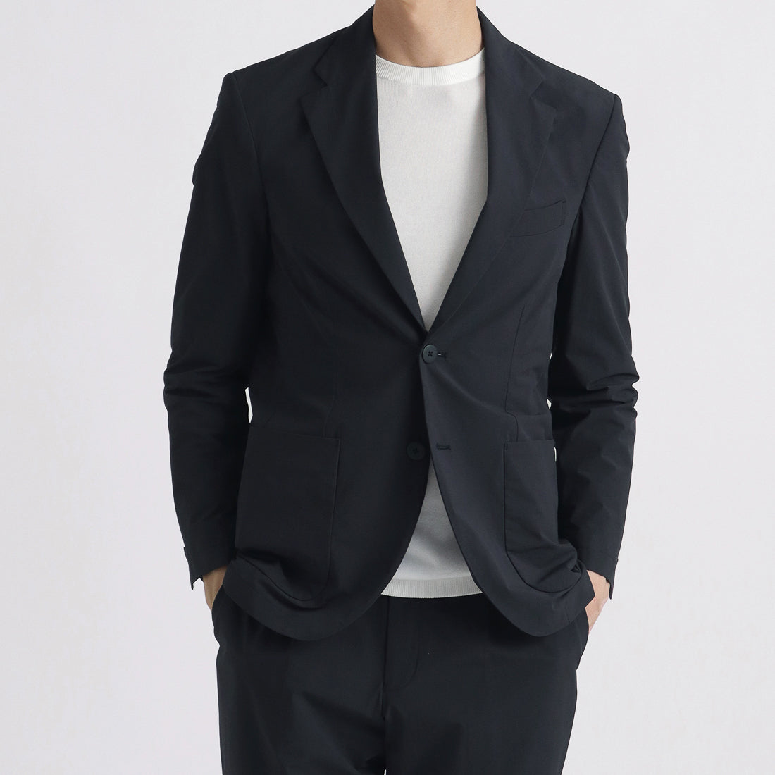 Tex Nylon Easy Jacket Color:Navy