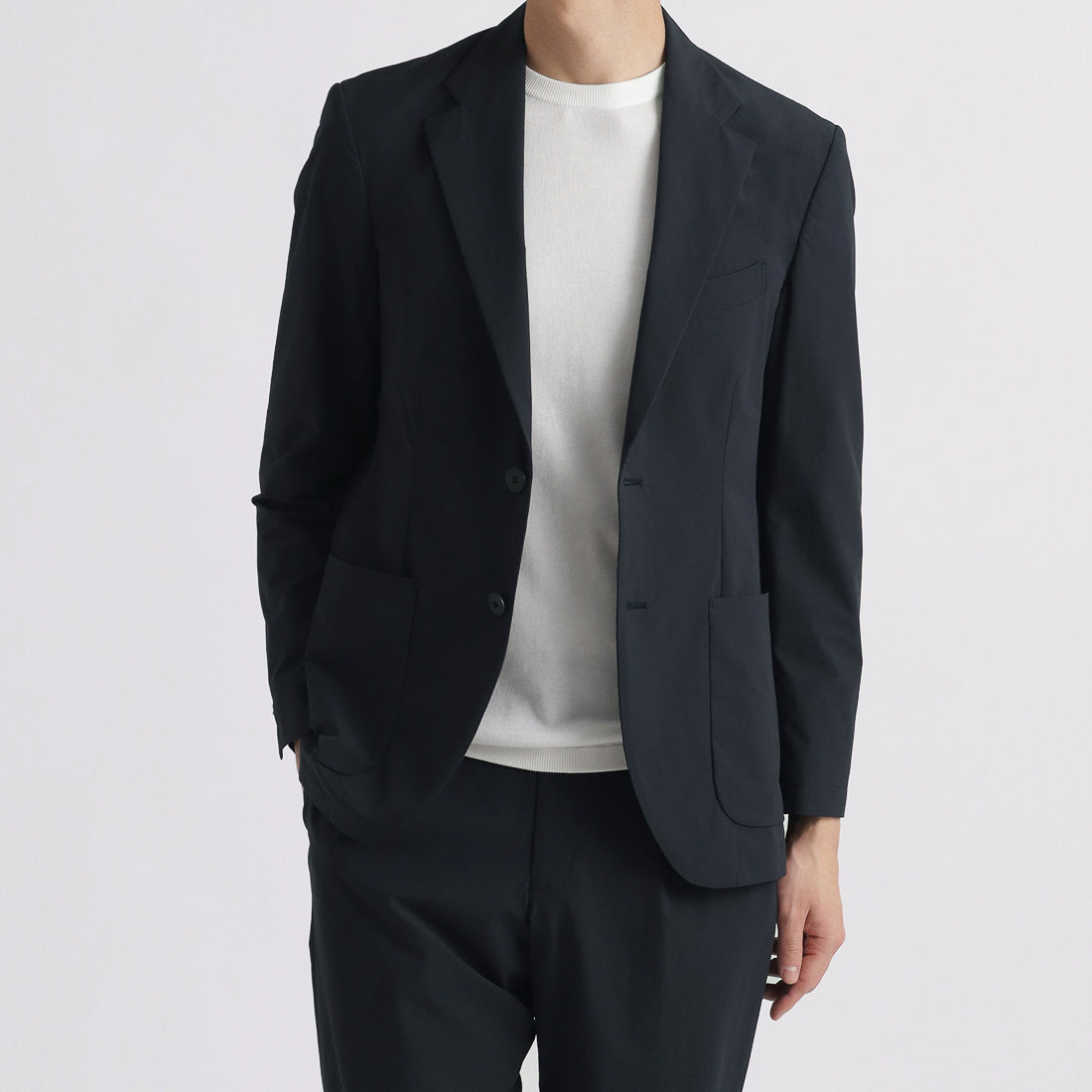 Tex Nylon Easy Jacket Color:Navy