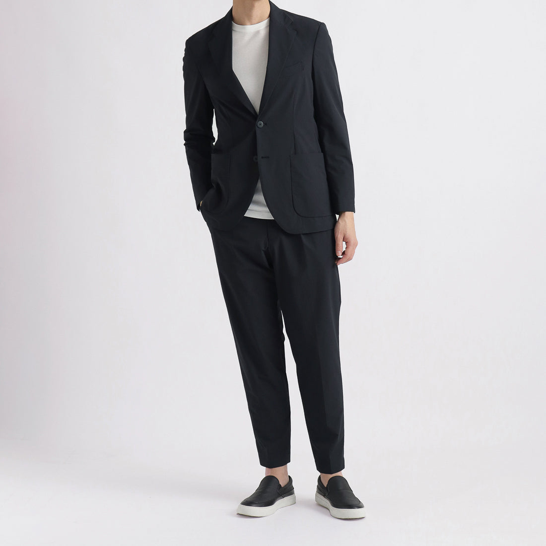 Tex Nylon Easy Jacket Color:Navy