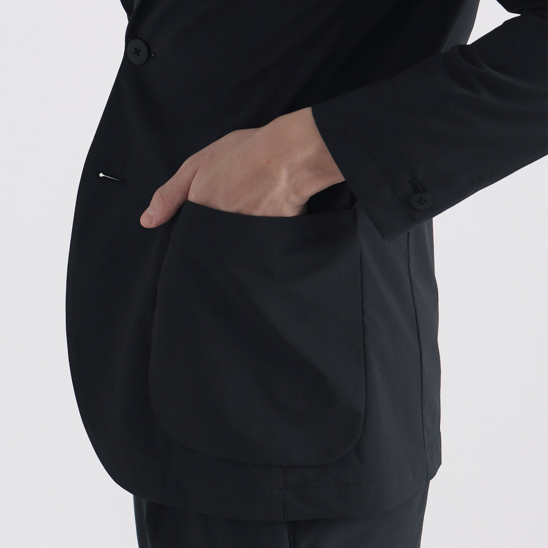 Tex Nylon Easy Jacket Color:Navy