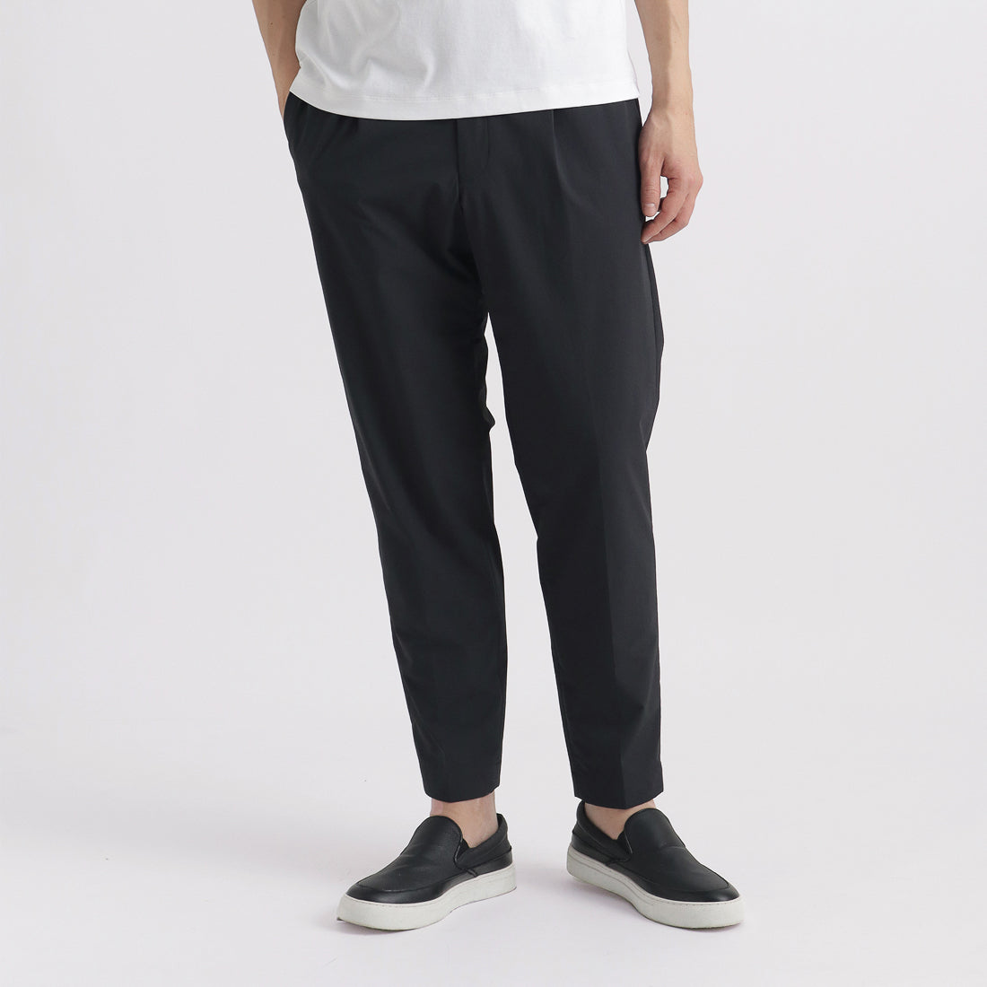 Tex Nylon Side Adjuster Easy Trousers Color: Navy