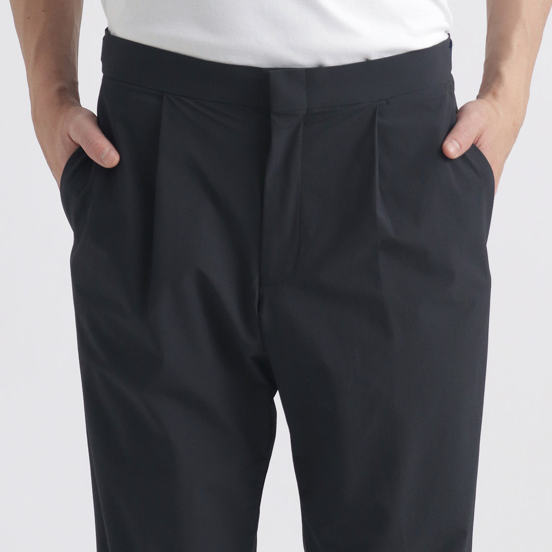 Tex Nylon Side Adjuster Easy Trousers Color: Navy