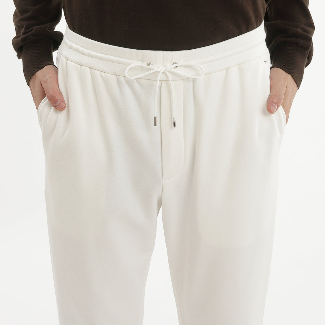 【Renewal】 Urake Sweatpants: Off White
