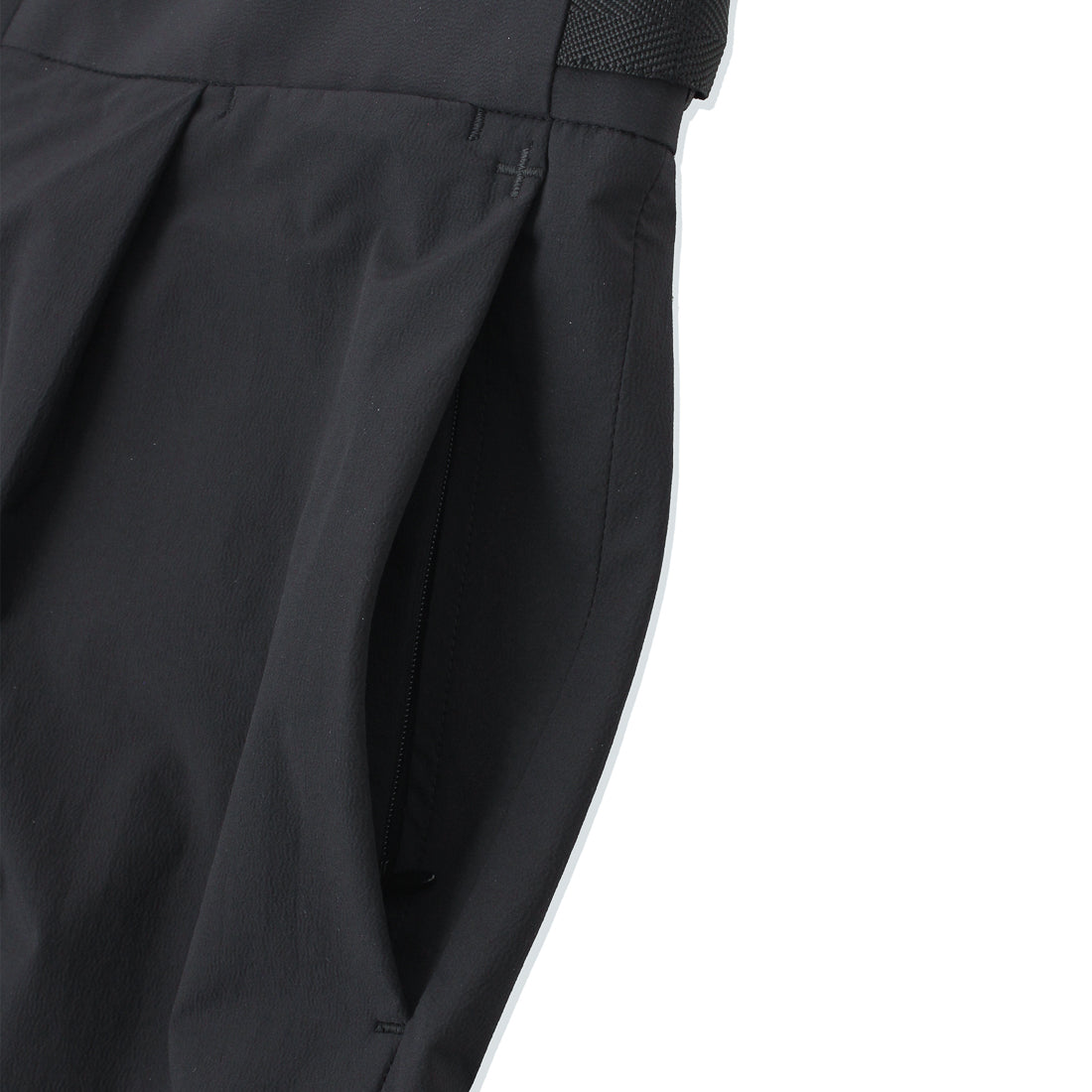 Tex Nylon Side Adjuster Easy Trousers Color: Black