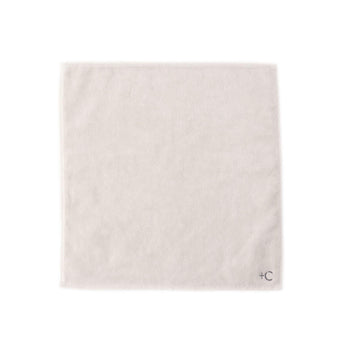 Towel Handkerchief Velvet Finish Color: Oyster