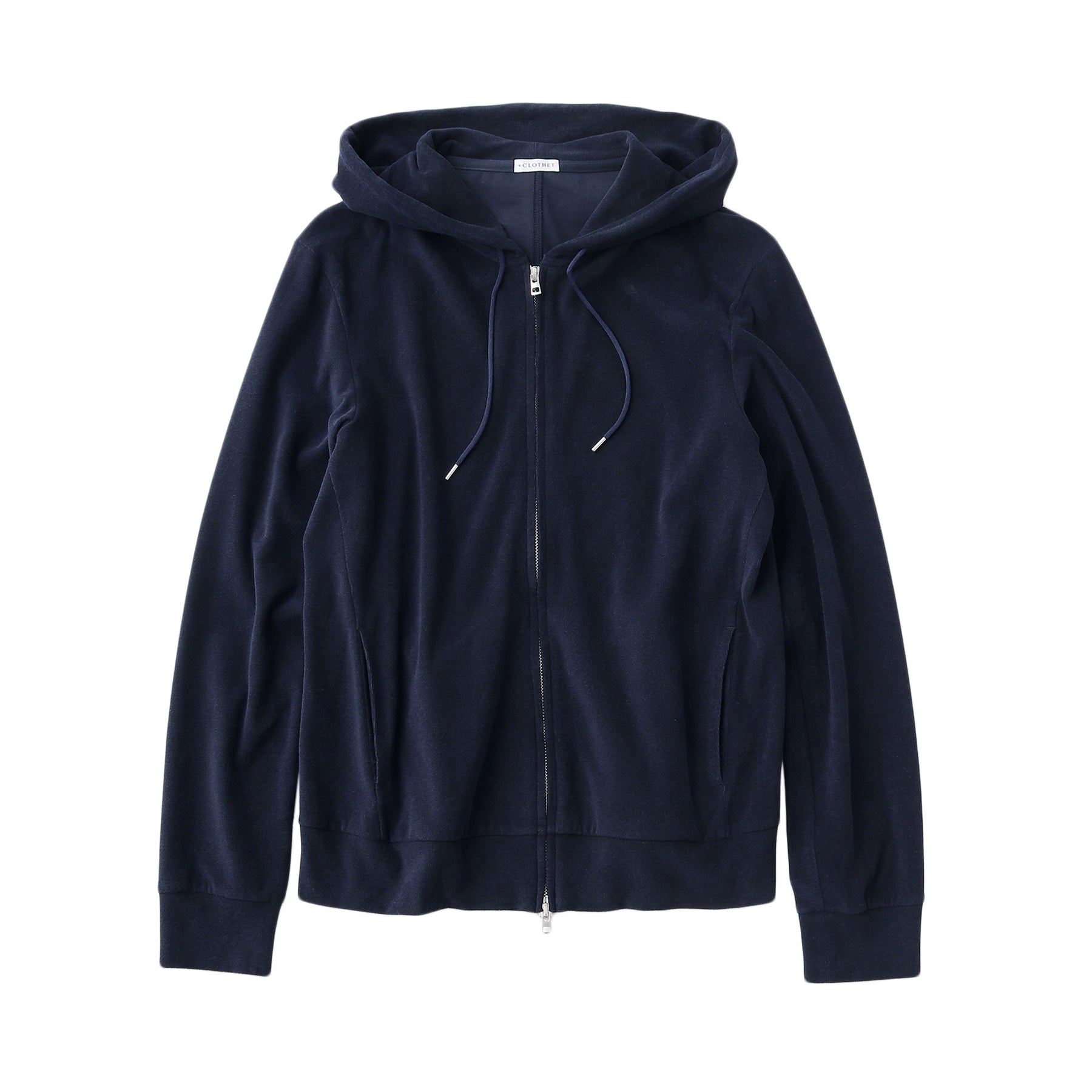 Micro Pile Hoodie Color: Navy