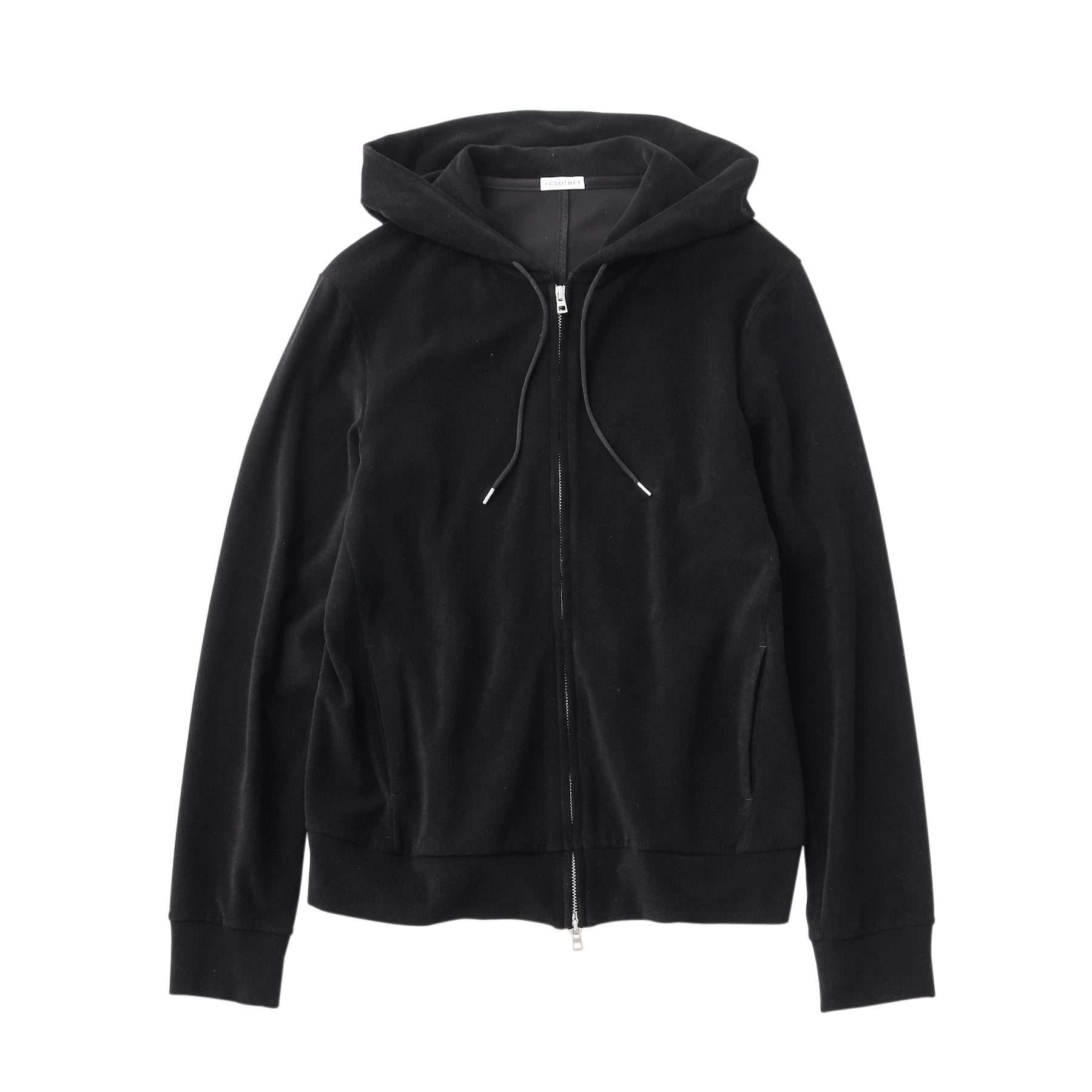 Micro Pile Hoodie Color: Black