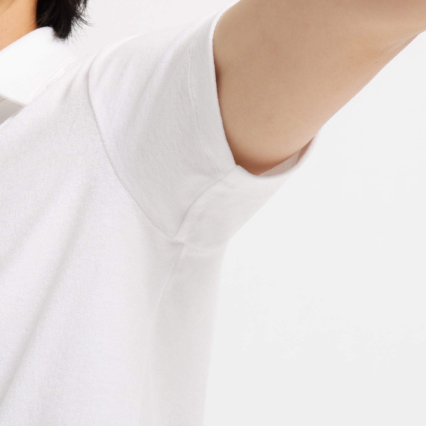 Micro Pile Skipper Shirt Color: White