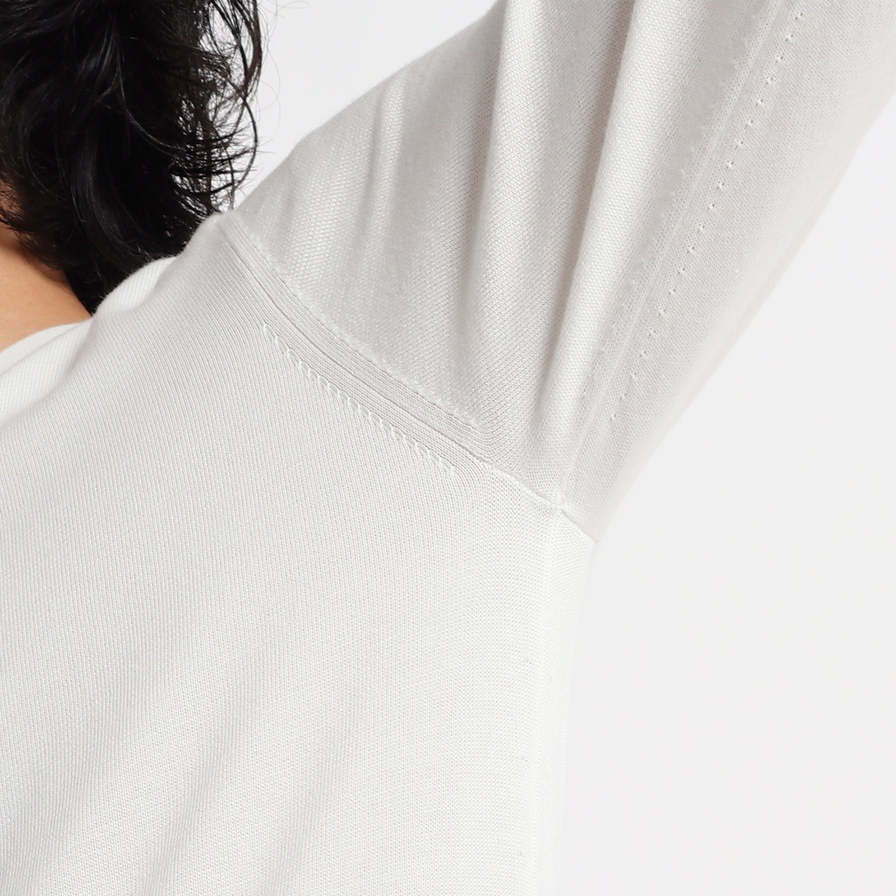 Vneck Knit Color: White