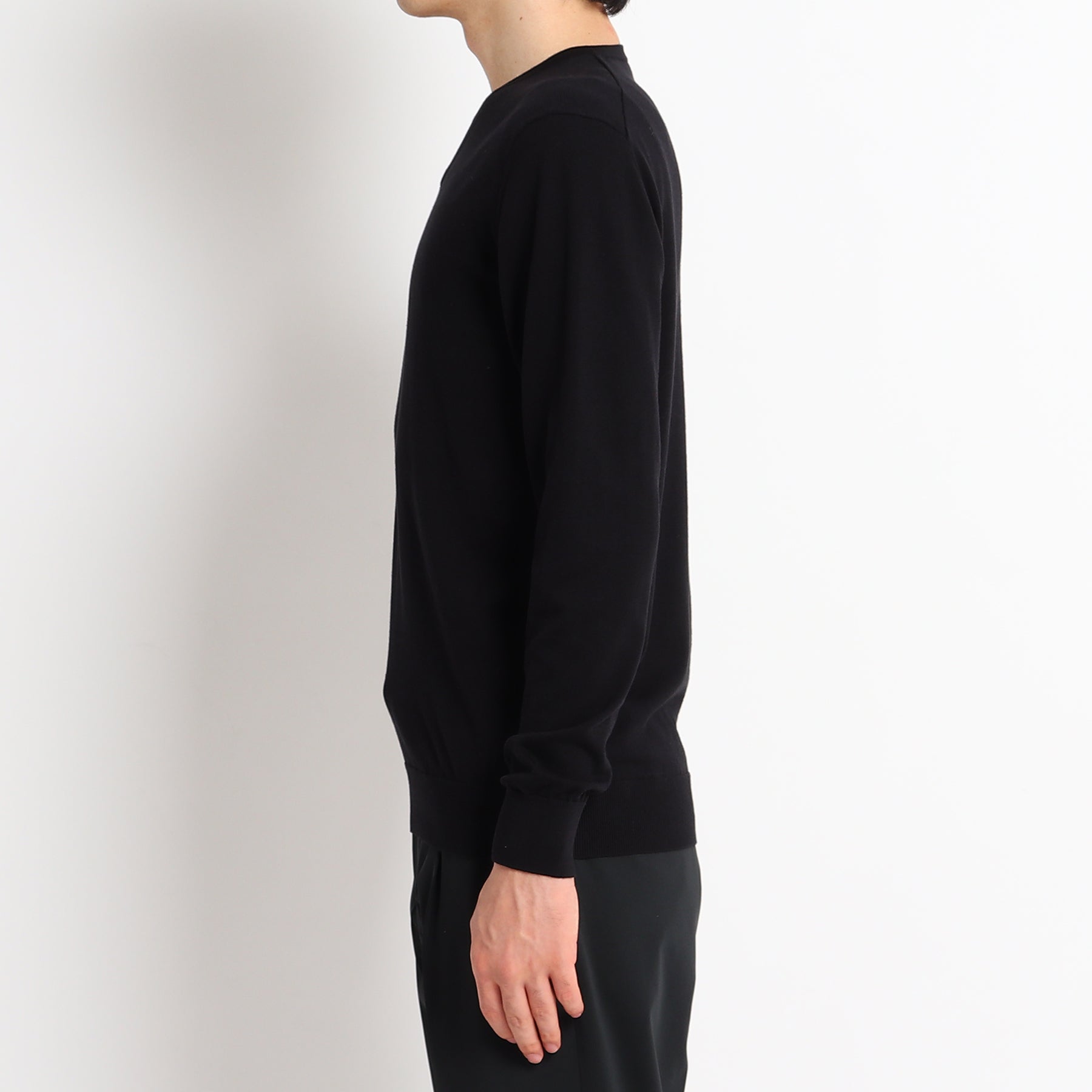 Vneck Knit Color: Black