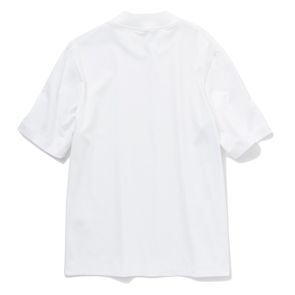 Tailored Mock Neck T-shirt | ＋CLOTHET ONLINE