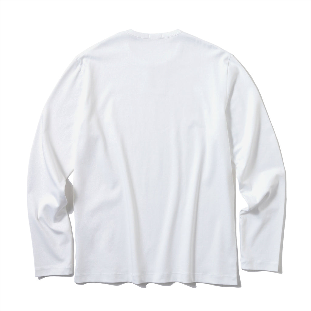 Tailored Key neck Long Sleeve T-shirt | ＋CLOTHET ONLINE