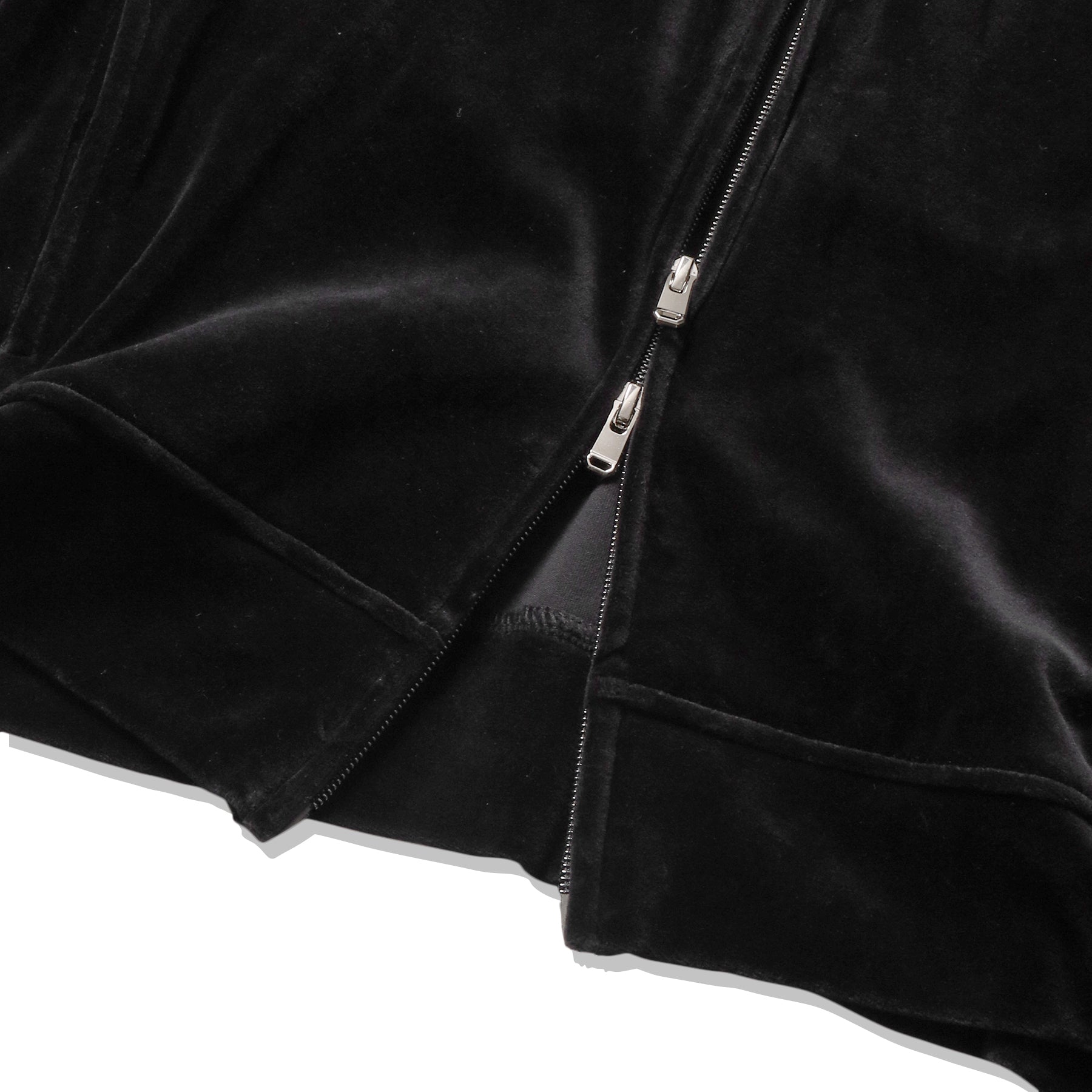 Velour Hoodie Color: Black