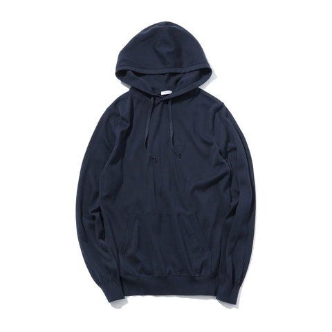 スビンプラチナムニットフーディネイビーの商品画像