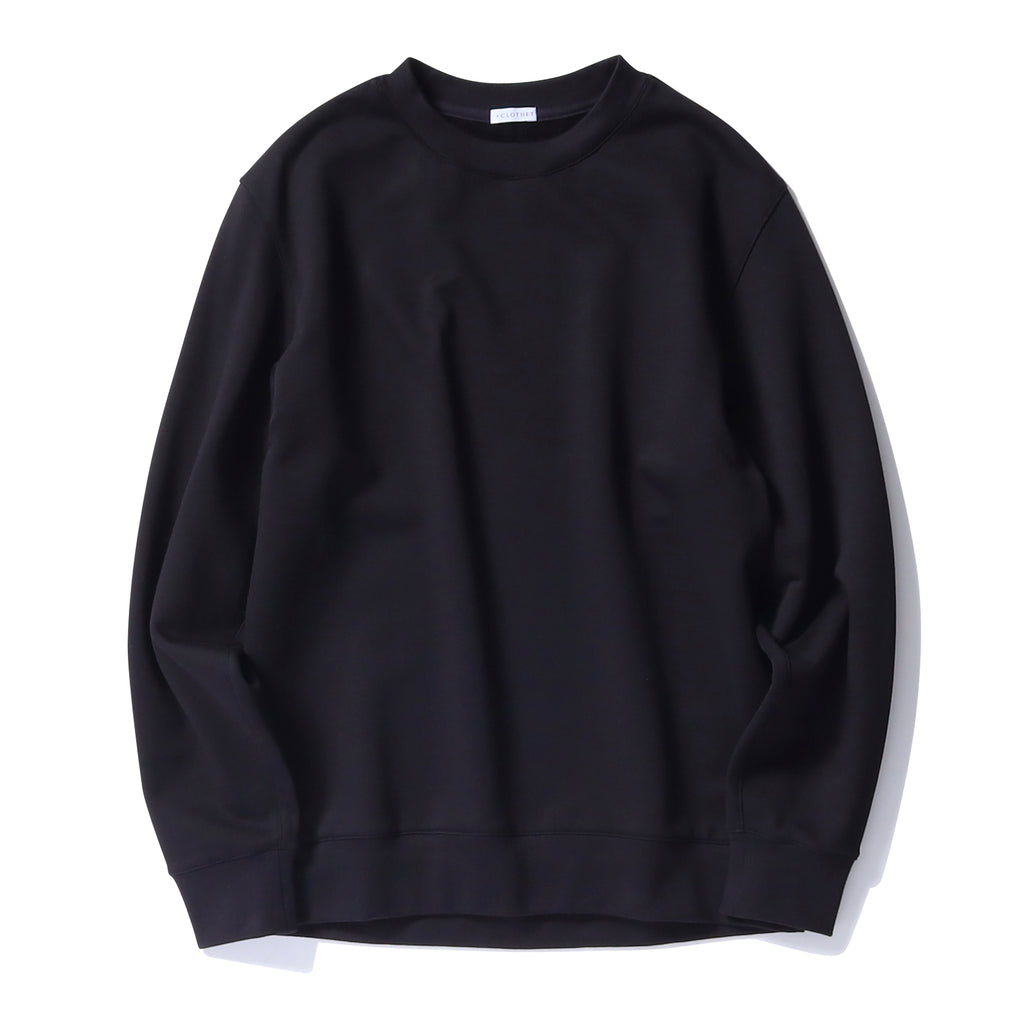 Urake Sweatshirt(スビンプラチナム 裏毛スエットシャツ) ブラック