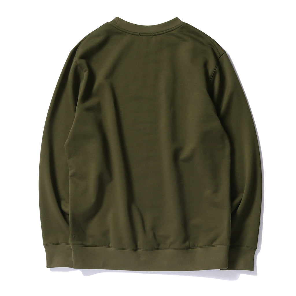 Urake Sweatshirt(スビンプラチナム 裏毛スウェットシャツ) オリーブ