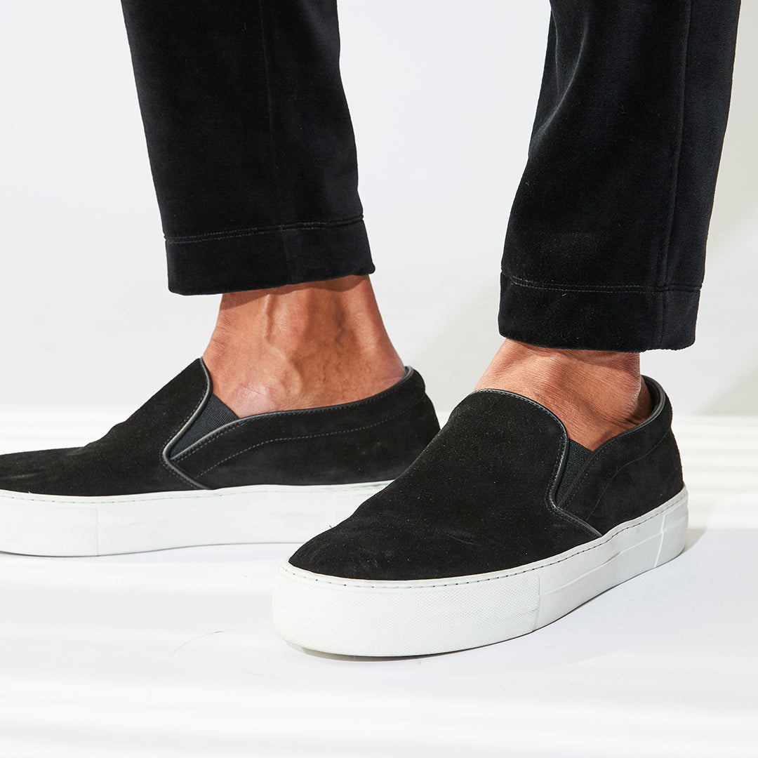 Velour Sweatpants Color: Black