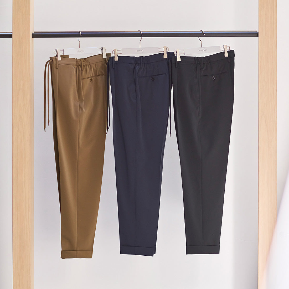 春夏トラウザーが続々入荷 | ＋CLOTHET ONLINE