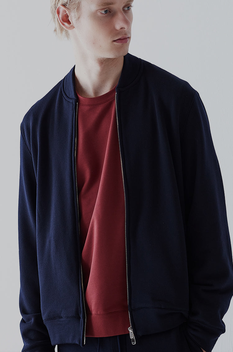 177 REDA ACTIVE Wool Zip-up Blouson | ＋CLOTHET ONLINE