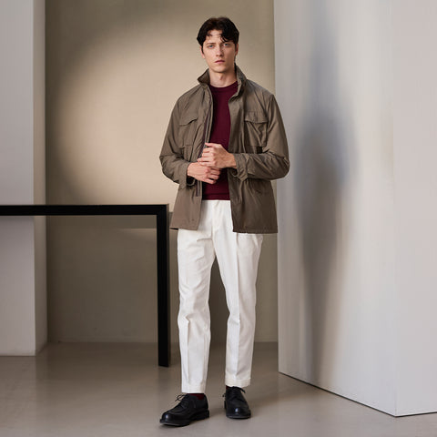Tex Nylon M65 Field Jacket Color: Greige