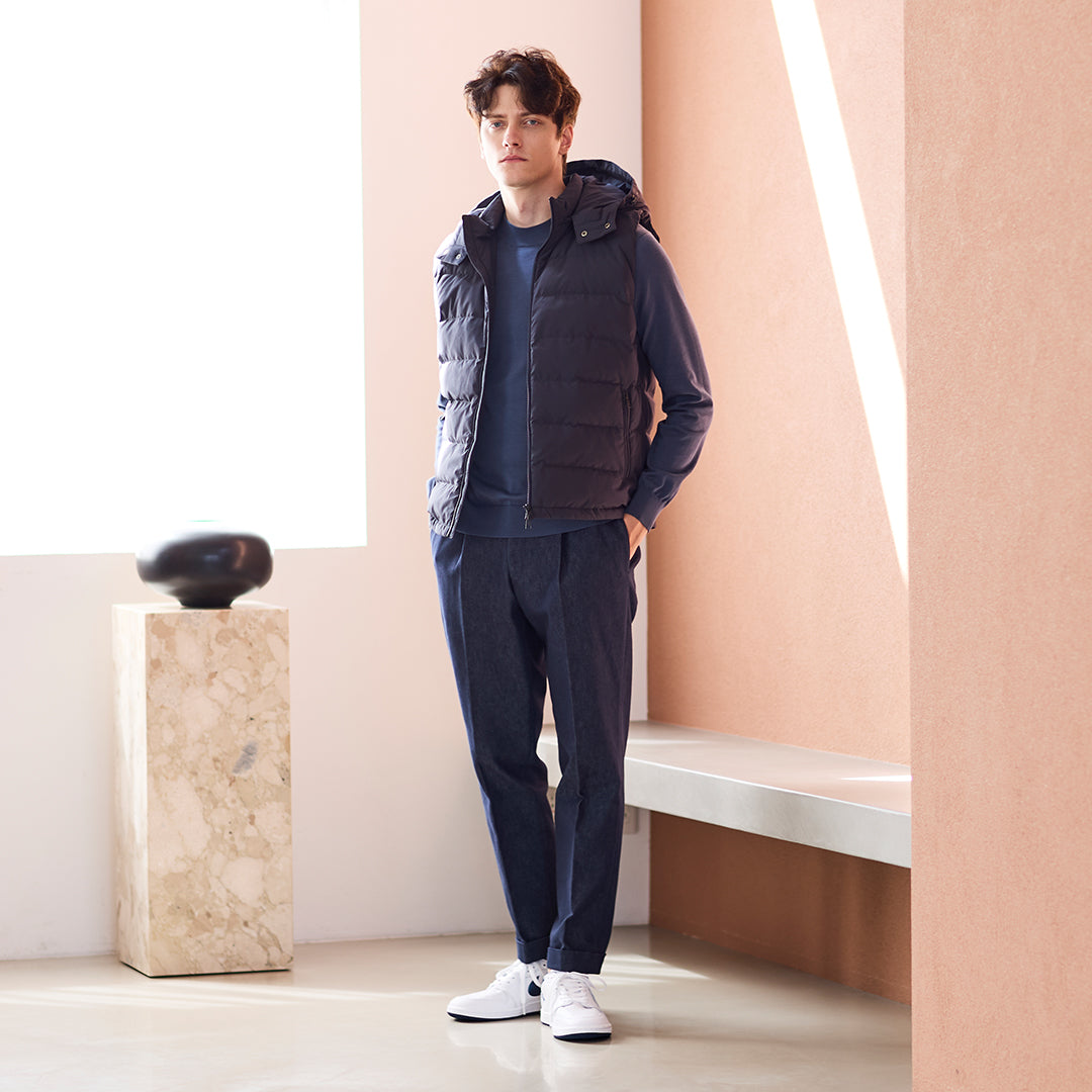 テックスナイロン ダウンベスト登場｜+CLOTHET ONLINE – ＋CLOTHET ONLINE