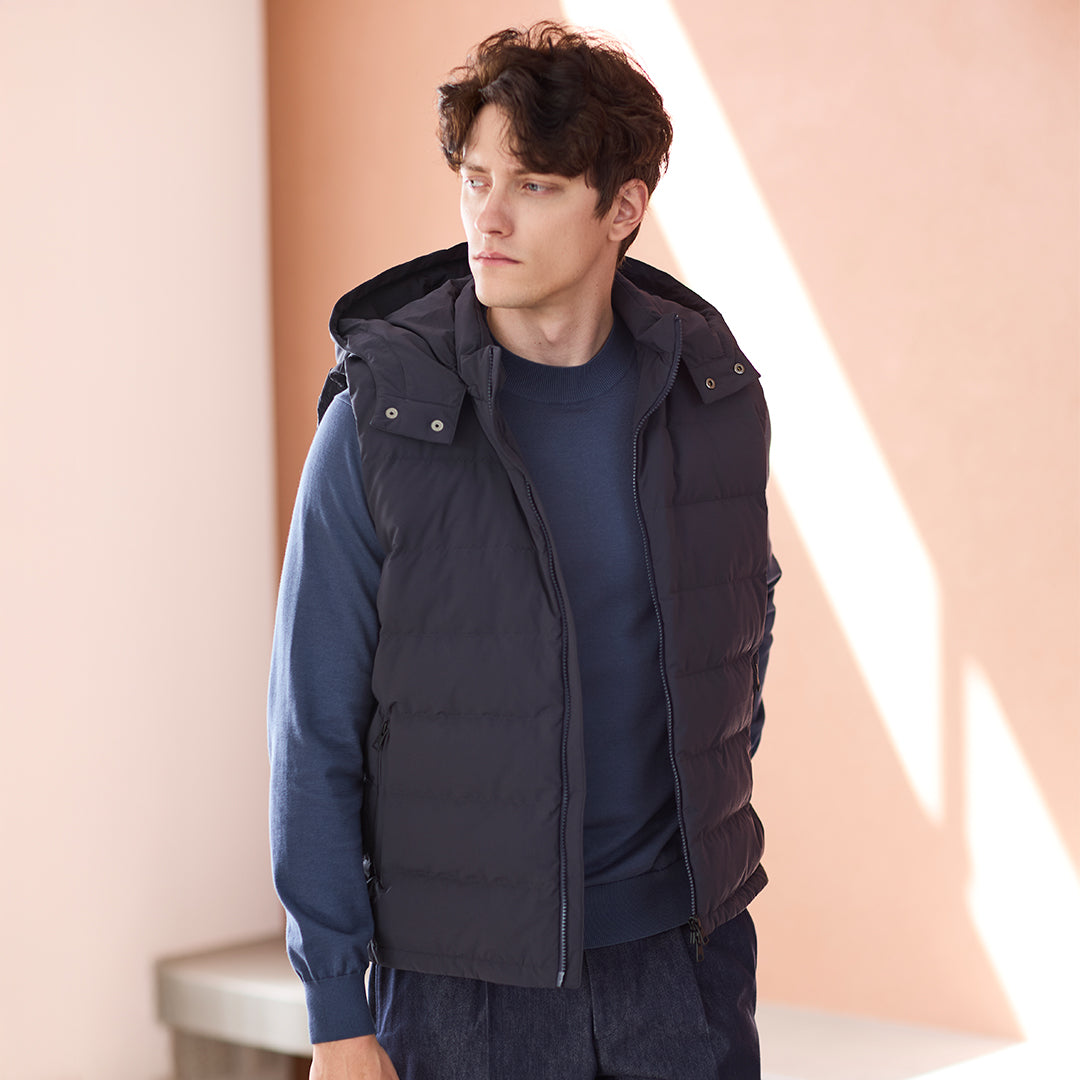 ＋CLOTHET クロスクローゼットブラック ダウンベスト テックスナイロン ダウンベスト登場｜+CLOTHET ONLINE – ＋CLOTHET ONLINE