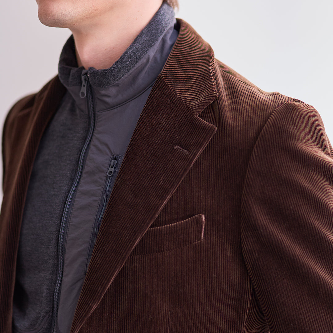 Wool Pile Jacket Color: Medium Gray