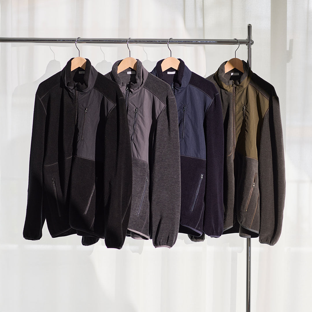 新作 REDAウールパイルコレクションが4型同時発売｜+CLOTHET ONLINE
