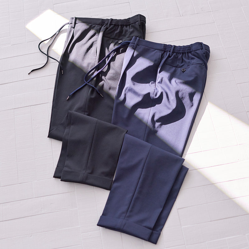 【Renewal】Matte Twist  Easy Trousers Color: Black